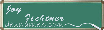 Joy Fichtner Visitenkarte